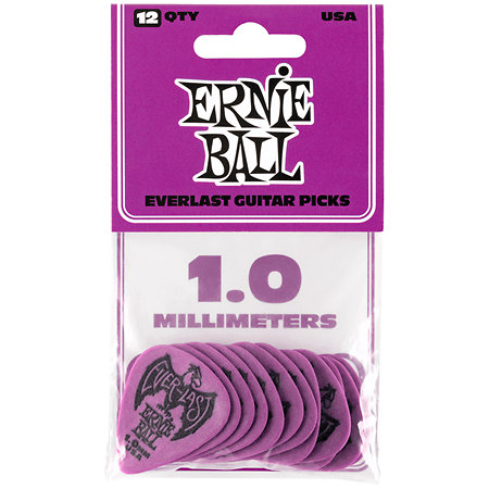 9193 Sachet de 12 Violet 1 mm Ernie Ball