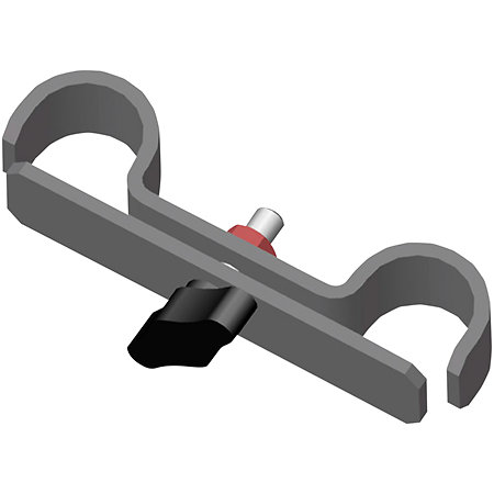 ASD FGARD90 Raccord pour 2 tubes Garde Corps angle 90