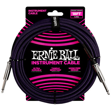 Ernie Ball 6395 Jack Mono Violet 5,5m