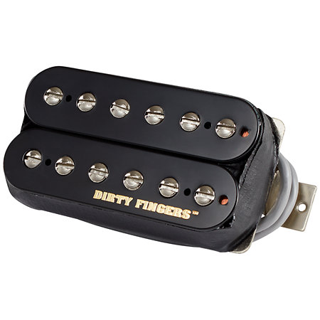 Gibson PUDFDB4 Dirty Fingers, Double Black, Black cover