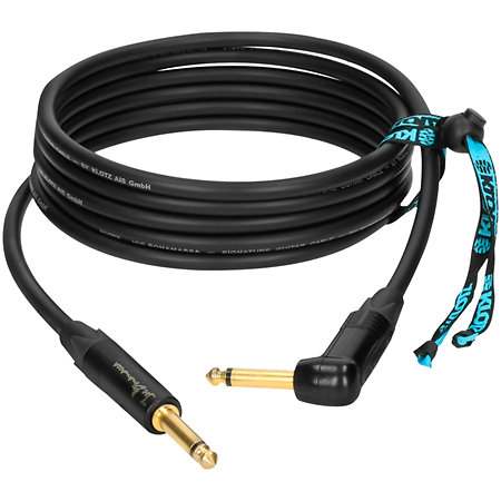 JBNPR060 Joe Bonamassa Guitar Cable Jack Mâle TS Jack Mâle TS coudé 6m Klotz