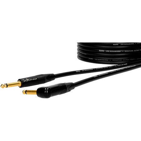 JBNPR060 Joe Bonamassa Guitar Cable Jack Mâle TS Jack Mâle TS coudé 6m Klotz