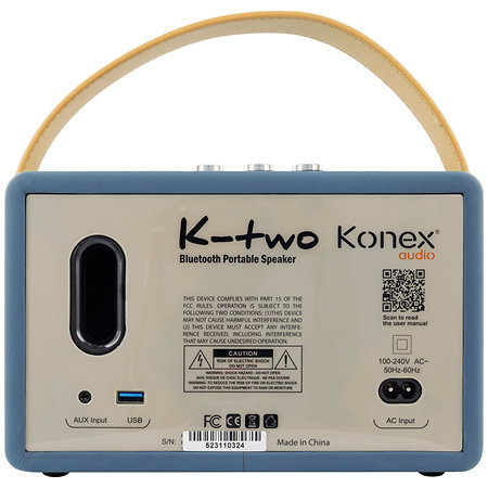 K-Two Blue Konex Audio