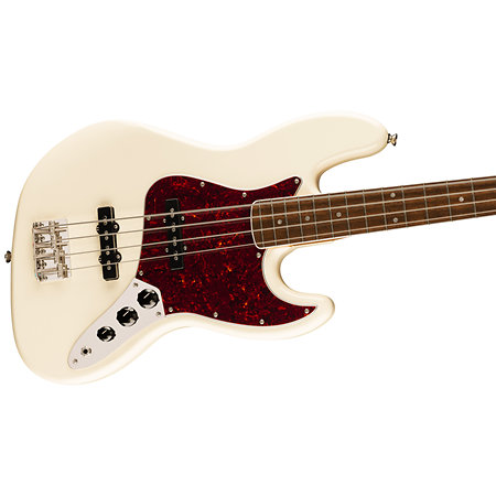 Classic Vibe Mid-60's Custom LTD Jazz Bass Olympic White Squier by FENDER