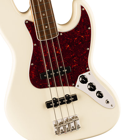 Classic Vibe Mid-60's Custom LTD Jazz Bass Olympic White Squier by FENDER