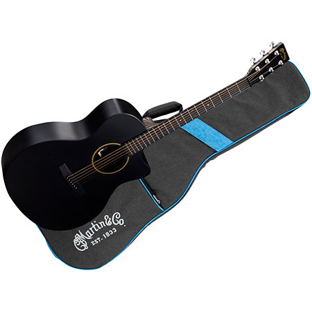 GPC-X1E Black/Black HPL + Housse Martin Guitars