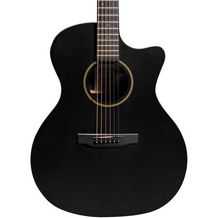 GPC-X1E Black/Black HPL + Housse Martin Guitars