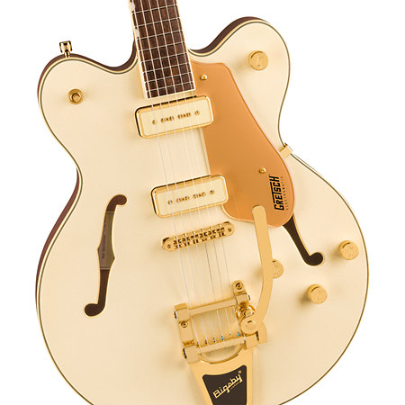 ELECTROMATIC PRISTINE LTD CENTER BLOCK DOUBLE-CUT WITH BIGSBY White Gold Gretsch Guitars