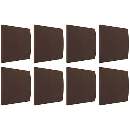 Vicoustic B00549 Cinema Round Premium Brown (lot de 8)