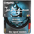 JBNPSP030 Joe Bonamassa Guitar Cable Jack Mâle TS Jack Mâle TS Silent Plug 3m Klotz