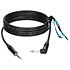 LA-PR0300 LA-Grange Supreme Guitar Cable Jack Mâle TS Jack Mâle TS coudé 3m Klotz