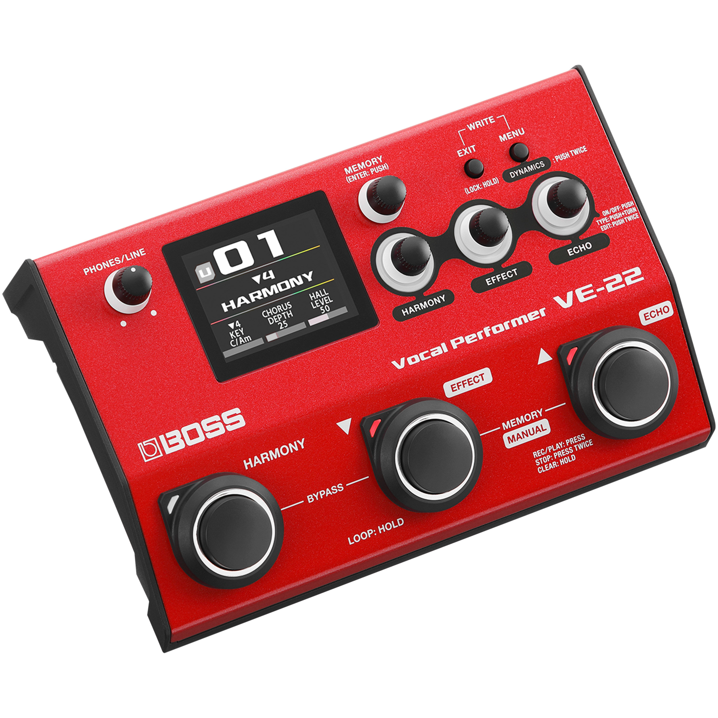 Boss VE22 Effets Guitare Electroacoustique