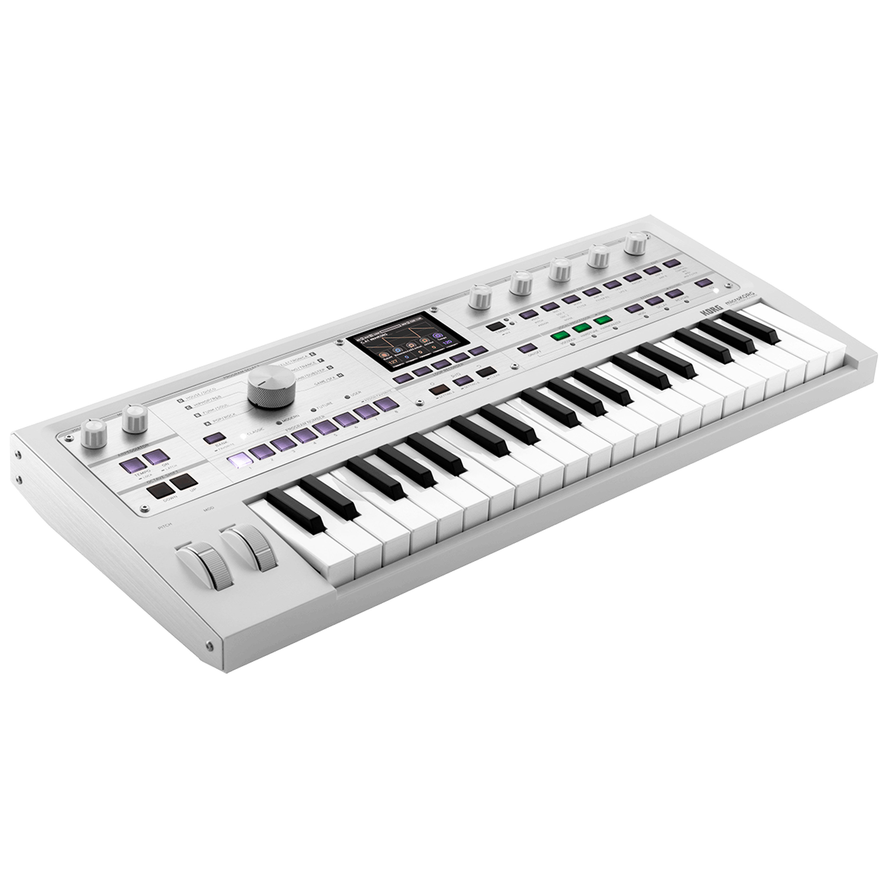 Korg Microkorg Mk2 Limited Edition Metallic White Housse