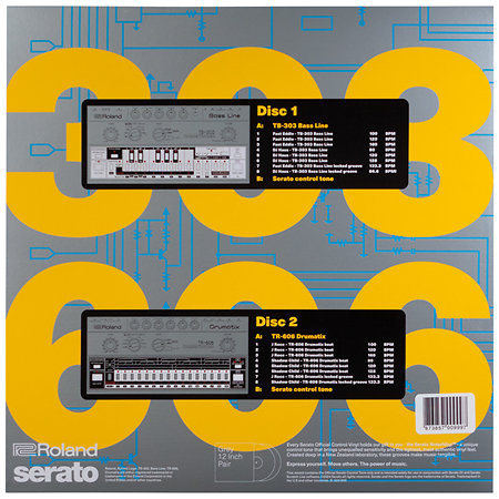2x12" TB-303 / TR-606 Limited Edition Serato
