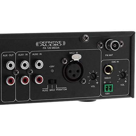PA 120 MEDIA Definitive Audio
