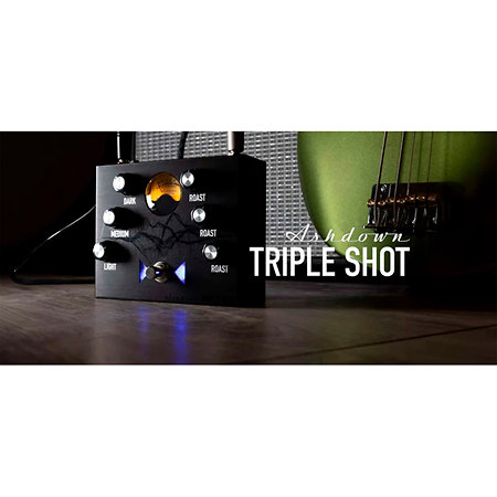 Triple Shot VU meter Distorsion 3 bandes Ashdown