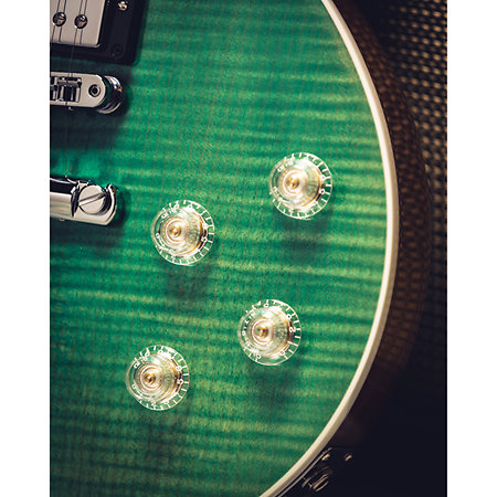 Les Paul Modern Figured Seafoam Green + Etui Gibson