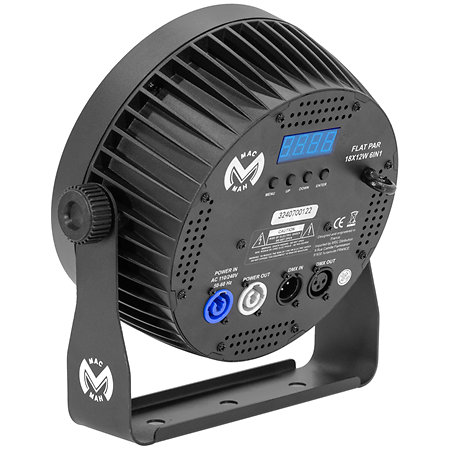 FlatPAR 18x12W 6IN1 Mac Mah