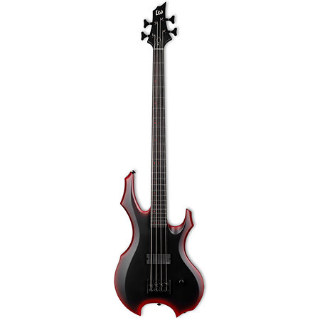 FL4-BLKREDBS Fred LeClercq Signature Orion Bass Black Red Burst Satin + Etui LTD