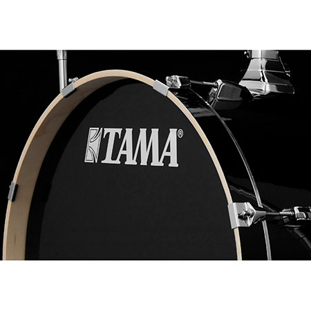 IP50H6WBN-BOB Imperialstar Kit 5 Fûts 20" + Hardware + Cymbales Blacked Out Black Tama