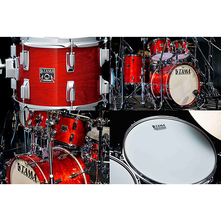 SU42RS-CHW 50th Limited Superstar Reissue Kit 4 fûts 22" Cherry Wine Tama