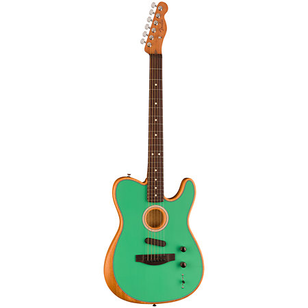 Limited Edition Player Acoustasonic Telecaster RW Sea Foam Green + Housse Fender