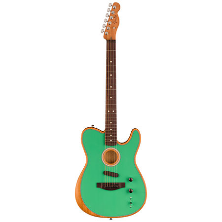 Limited Edition Player Acoustasonic Telecaster RW Sea Foam Green + Housse Fender