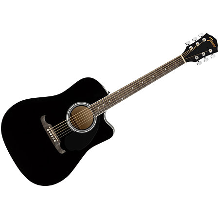 Fender FA-125CE Dreadnought WN Black