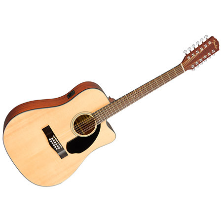 Fender CD-60SCE Dreadnought 12 String WN Natural