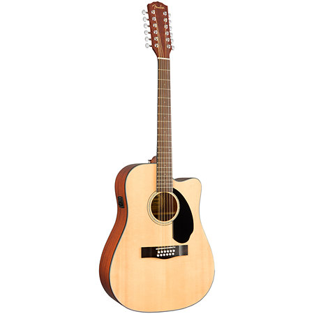 CD-60SCE Dreadnought 12 String WN Natural Fender