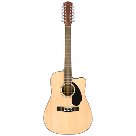 CD-60SCE Dreadnought 12 String WN Natural Fender