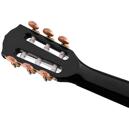 Fender CN-140SCE Nylon Thinline WN Black + Etui