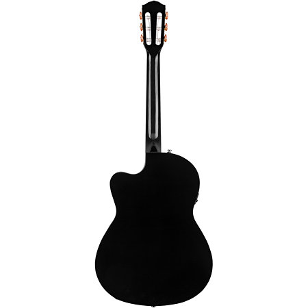 CN-140SCE Nylon Thinline WN Black + Etui Fender