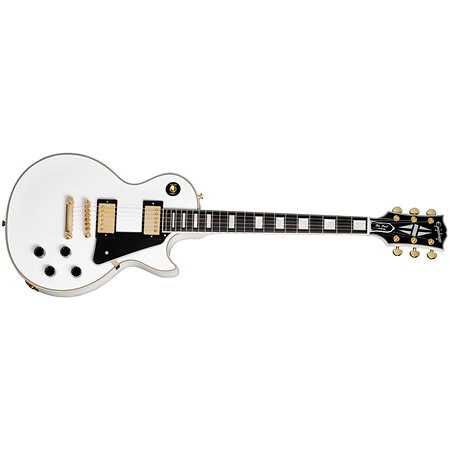 Inspired By Gibson Custom Les Paul Custom Alpine White Epiphone