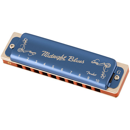 Fender Midnight Blues Harmonica G en Sol