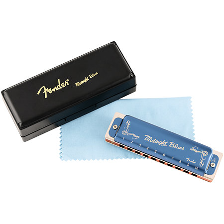 Midnight Blues Harmonica A en La Fender