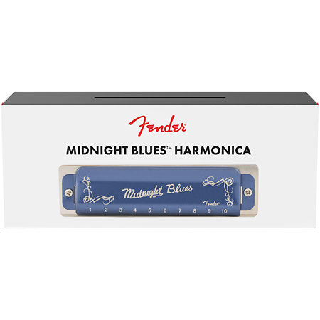 Midnight Blues Harmonica A en La Fender