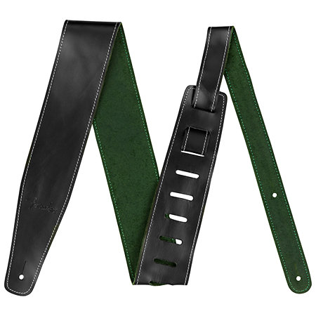 Broken-In Leather Strap 2.5" Green Fender
