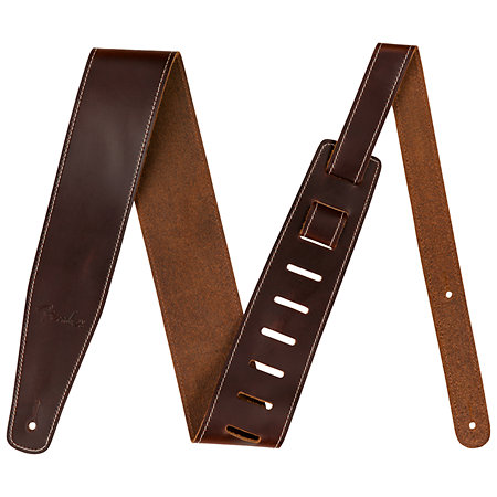 Broken-In Leather Strap 2.5" Brown Fender