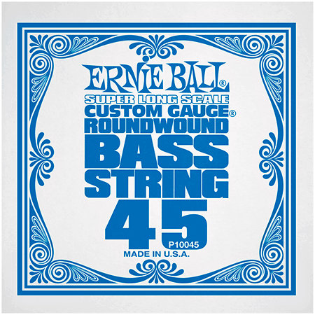 10045 Slinky Nickel Wound Super Long Scale 45 Ernie Ball