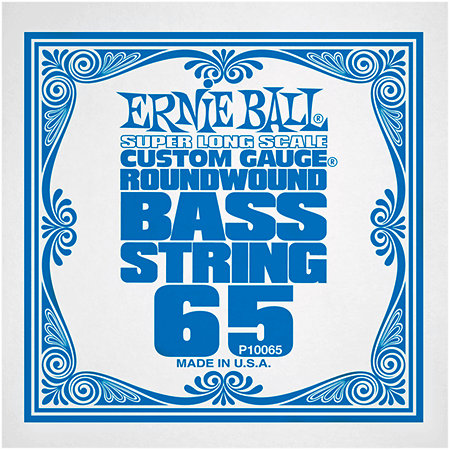 Ernie Ball 10065 Slinky Nickel Wound Super Long Scale 65