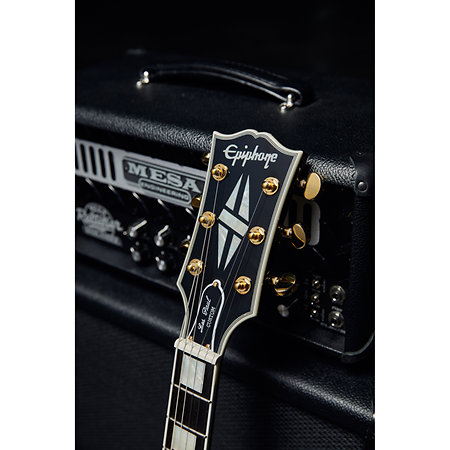 Les Paul Custom Ebony Inspired By Gibson Custom Epiphone