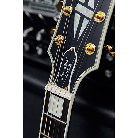 Les Paul Custom Ebony Inspired By Gibson Custom Epiphone