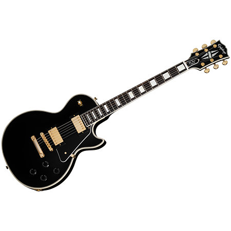 Les Paul Custom Ebony Inspired By Gibson Custom Epiphone