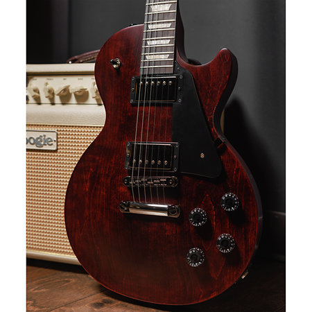 Gibson Les Paul Modern Studio Wine Red Satin + Housse