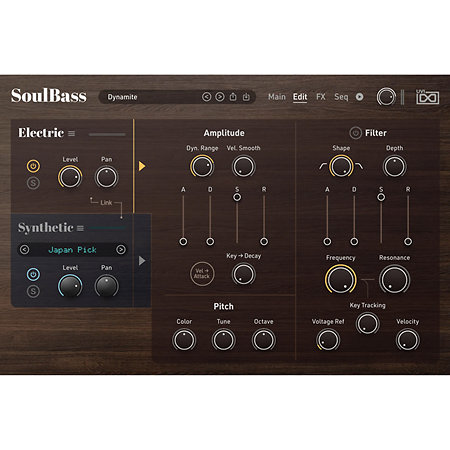 Soul Bass (Licence téléchargeable) UVI