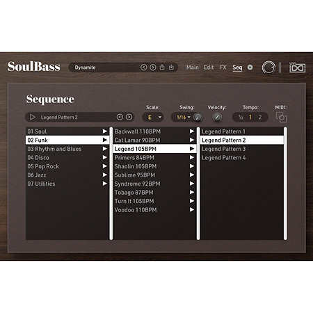 Soul Bass (Licence téléchargeable) UVI