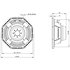 8MDN51 16 Ohms B&C Speakers