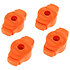 QC8 B4OR Quick-Set Cymbal Mate Orange (Lot de 4) Tama