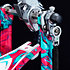 HP900 PMCS 50th Limited Iron Power Glide Cobra Kick Pedal Marble Coral Swirl + Etui Tama